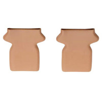 Corvette Cover, pair seat/shoulder belt webbing stop (similar to 1970-72 light saddle)