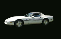 1986 Decal Kit, "Pace Car" silver (used on white or dark red metallic cars)