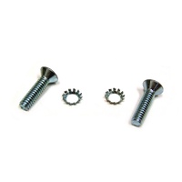 1963 - 1967 Screw Set, convertible softtop forward guide pin mounting