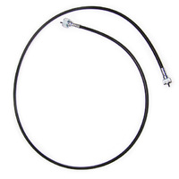 1960 - 1962 Cable, speedometer with 4 speed Muncie manual transmission (70" black casing replacement)