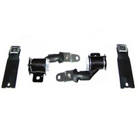1972 - 1973 Seatbelt, single lap retractors, buckles with Starburst logoed in sleeves 
