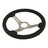Thumbnail of Steering Wheel, black leather wrapped satin spokes with tilt & telescopic (aftermarket)