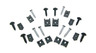 1970 Front Grille Mounting Screw Set (with newer style replacement grilles)