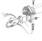 Thumbnail of Hanger Kit, pair muffler rear to frame