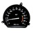 Thumbnail of Tachometer, engine RPM gauge (L-48)  5300 redline 