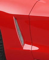 2005 - 2013 OE Style Side Fender Vent Mesh (without Z06, ZR1 or Grand Sport)