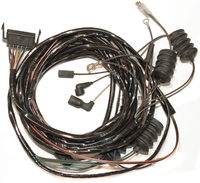 Corvette Wiring Harness, converible rear body without reverse lamp option