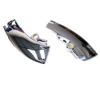 1968L Moulding, pair windshield header upper corner (functional replacement - made in USA version)