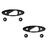 Thumbnail of Gasket, pair outer door "painted" sport mirror seal