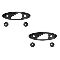 1977 - 1982 Gasket, pair outer door "painted" sport mirror seal
