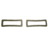 1967 Gasket, pair reverse lamp lens