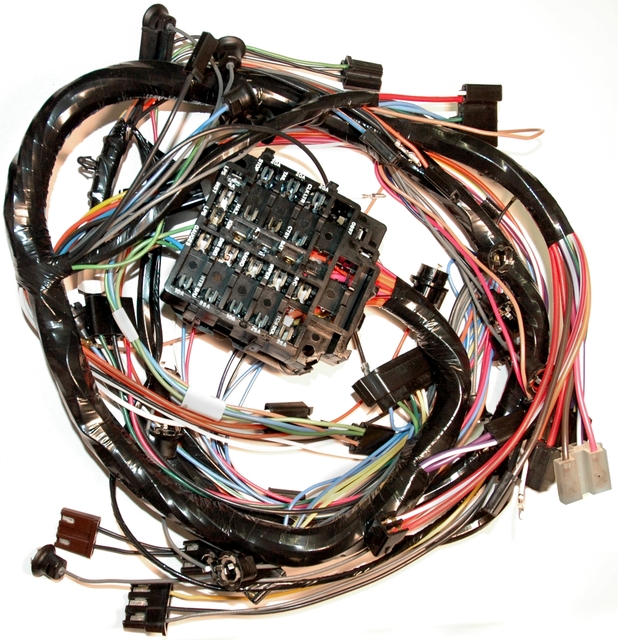 1970 Corvette Wiring Harness, main dash (without factory equipped air conditioning ...